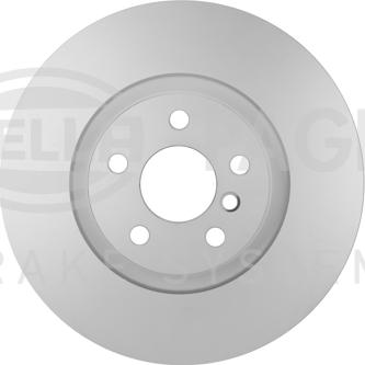 HELLA 8DD 355 122-641 - Brake Disc autospares.lv