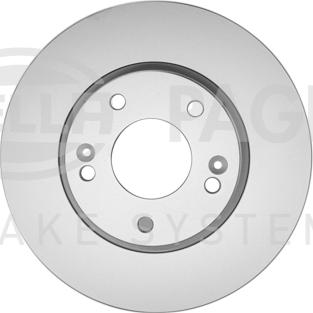 HELLA 8DD 355 122-341 - Brake Disc autospares.lv