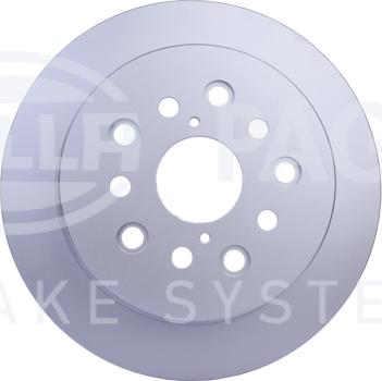 HELLA 8DD 355 122-231 - Brake Disc autospares.lv