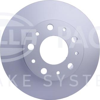 HELLA 8DD 355 122-701 - Brake Disc autospares.lv