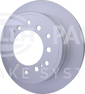 HELLA 8DD 355 122-711 - Brake Disc autospares.lv