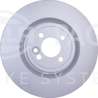 HELLA 8DD 355 122-731 - Brake Disc autospares.lv