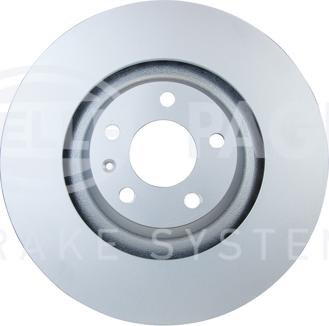 HELLA 8DD 355 122-732 - Brake Disc autospares.lv