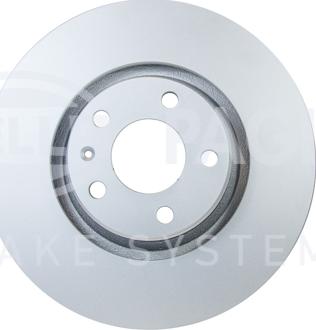 HELLA 8DD 355 122-722 - Brake Disc autospares.lv