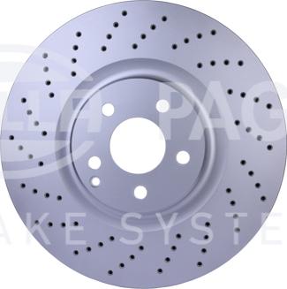 HELLA 8DD 355 127-961 - Brake Disc autospares.lv