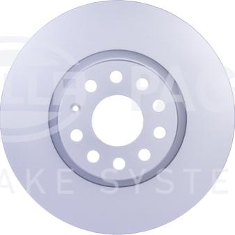 HELLA 8DD 355 127-971 - Brake Disc autospares.lv