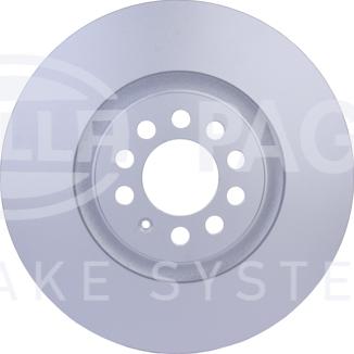 HELLA 8DD 355 127-441 - Brake Disc autospares.lv