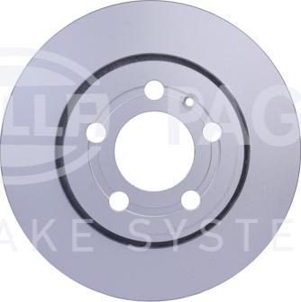 HELLA 8DD 355 127-451 - Brake Disc autospares.lv