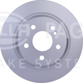 HELLA 8DD 355 127-481 - Brake Disc autospares.lv