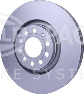 HELLA 8DD 355 127-591 - Brake Disc autospares.lv