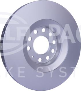 HELLA 8DD 355 127-591 - Brake Disc autospares.lv