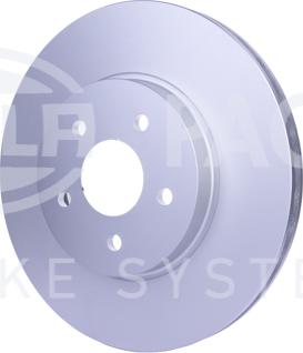 HELLA 8DD 355 127-691 - Brake Disc autospares.lv