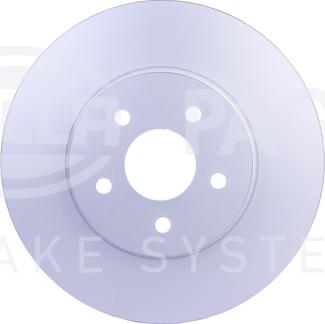 HELLA 8DD 355 127-691 - Brake Disc autospares.lv