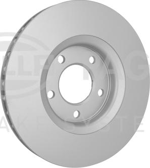 HELLA 8DD 355 127-671 - Brake Disc autospares.lv