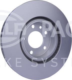 HELLA 8DD 355 127-091 - Brake Disc autospares.lv