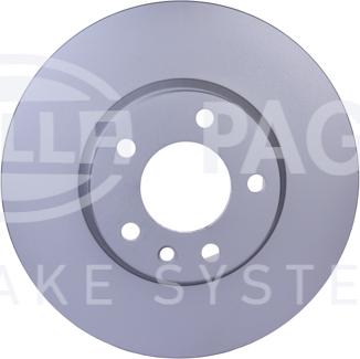 HELLA 8DD 355 127-091 - Brake Disc autospares.lv