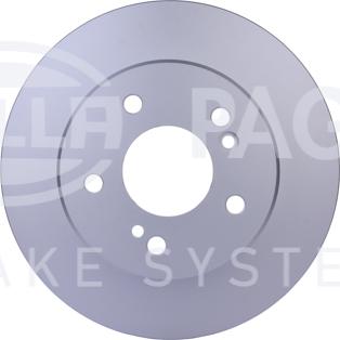 HELLA 8DD 355 127-011 - Brake Disc autospares.lv