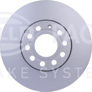 HELLA 8DD 355 127-081 - Brake Disc autospares.lv