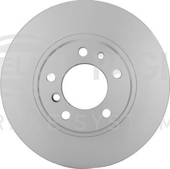 HELLA 8DD 355 127-161 - Brake Disc autospares.lv