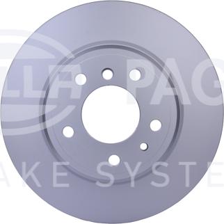 HELLA 8DD 355 127-111 - Brake Disc autospares.lv