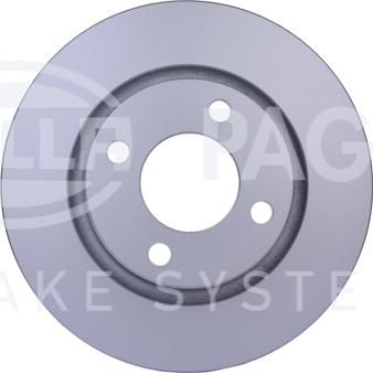 HELLA 8DD 355 127-131 - Brake Disc autospares.lv