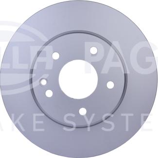 HELLA 8DD 355 127-121 - Brake Disc autospares.lv