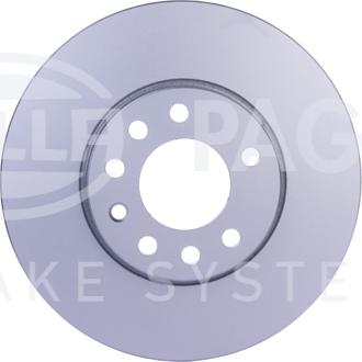 HELLA 8DD 355 127-841 - Brake Disc autospares.lv