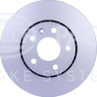 HELLA 8DD 355 127-801 - Brake Disc autospares.lv