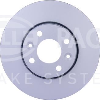 HELLA 8DD 355 127-881 - Brake Disc autospares.lv