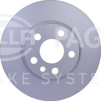 HELLA 8DD 355 127-341 - Brake Disc autospares.lv