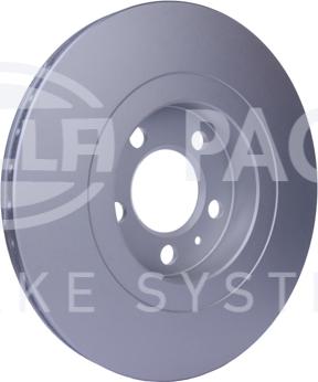 HELLA 8DD 355 127-301 - Brake Disc autospares.lv