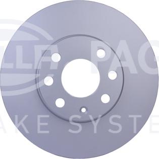 HELLA 8DD 355 127-371 - Brake Disc autospares.lv