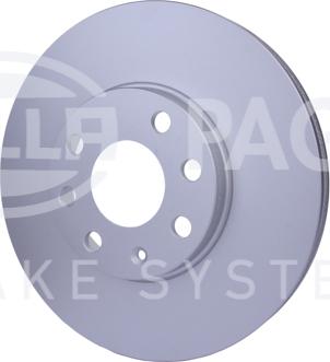 HELLA 8DD 355 127-371 - Brake Disc autospares.lv