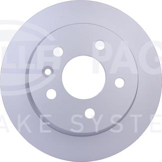 HELLA 8DD 355 127-241 - Brake Disc autospares.lv