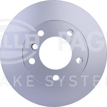 HELLA 8DD 355 127-251 - Brake Disc autospares.lv