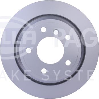 HELLA 8DD 355 127-261 - Brake Disc autospares.lv