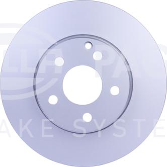 HELLA 8DD 355 127-761 - Brake Disc autospares.lv