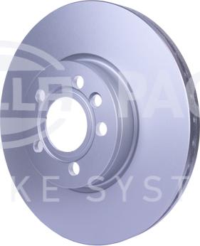 HELLA 8DD 355 127-711 - Brake Disc autospares.lv