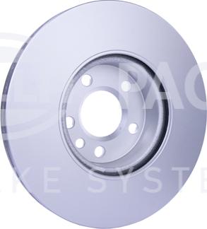 HELLA 8DD 355 127-711 - Brake Disc autospares.lv