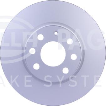 HELLA 8DD 355 127-731 - Brake Disc autospares.lv