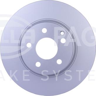 HELLA 8DD 355 127-771 - Brake Disc autospares.lv