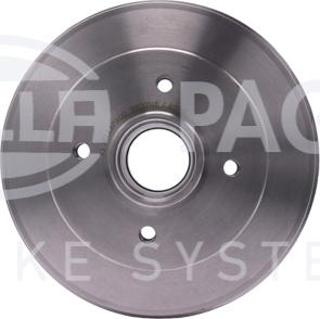 HELLA 8DT 355 300-481 - Brake Drum autospares.lv