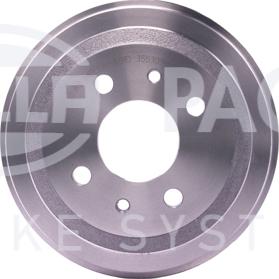 HELLA 8DT 355 301-961 - Brake Drum autospares.lv