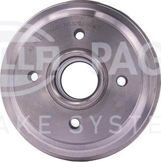 HELLA 8DT 355 301-281 - Brake Drum autospares.lv