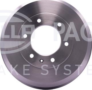 HELLA 8DT 355 302-961 - Brake Drum autospares.lv