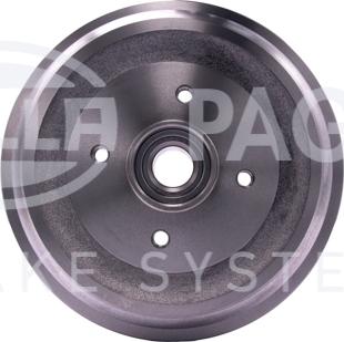 HELLA 8DT 355 302-771 - Brake Drum autospares.lv