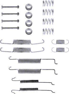 HELLA 8DZ 355 200-131 - Accessory Kit, brake shoes autospares.lv