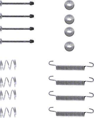 HELLA 8DZ 355 201-731 - Accessory Kit, parking brake shoes autospares.lv