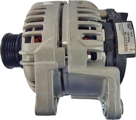 HELLA 8EL 011 712-501 - Alternator autospares.lv