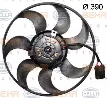 HELLA 8EW 351 150-144 - Fan, radiator autospares.lv